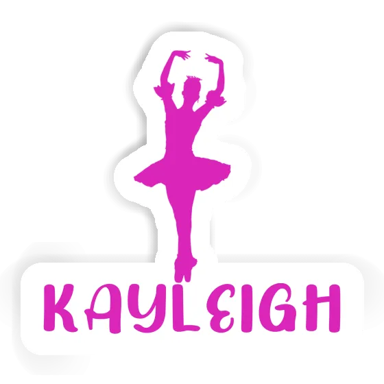 Kayleigh Sticker Ballerina Laptop Image