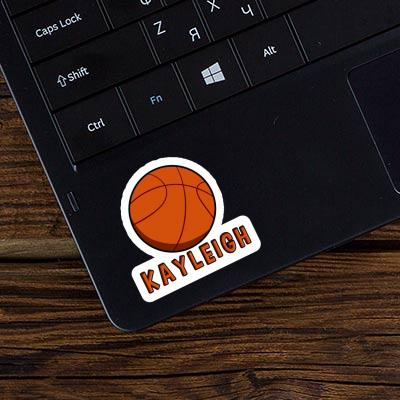 Kayleigh Autocollant Basket-ball Notebook Image