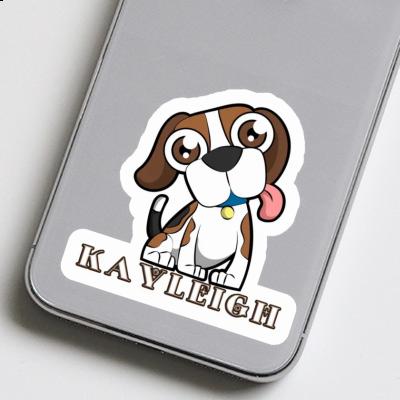 Beagle Sticker Kayleigh Notebook Image