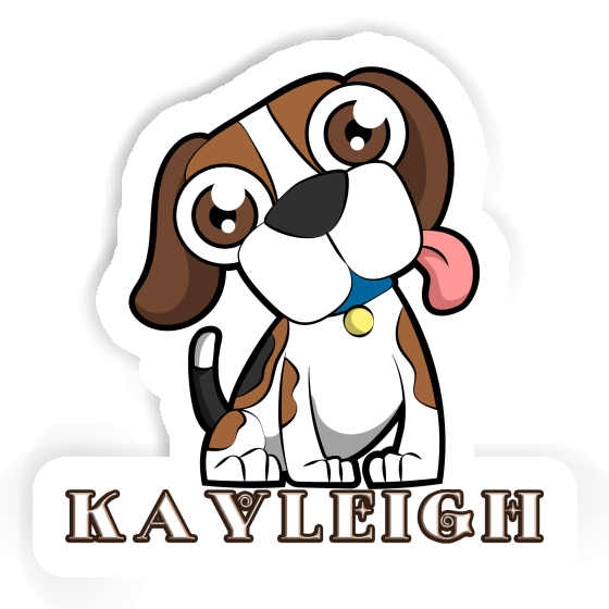 Autocollant Kayleigh Beagle Gift package Image