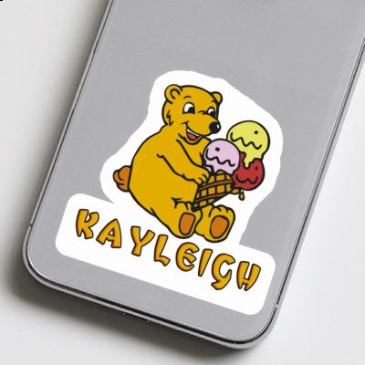 Sticker Kayleigh Ice Cream Laptop Image