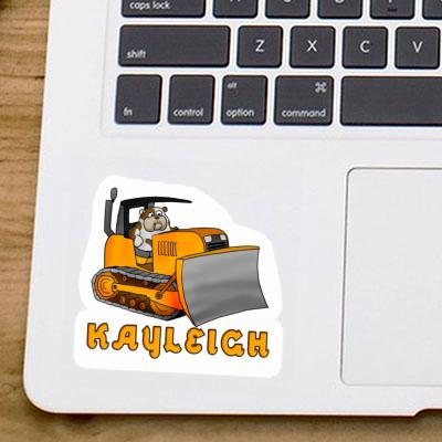 Kayleigh Sticker Bulldozer Notebook Image