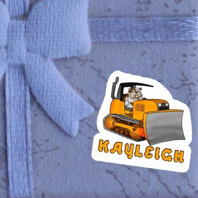 Sticker Kayleigh Bulldozer Laptop Image