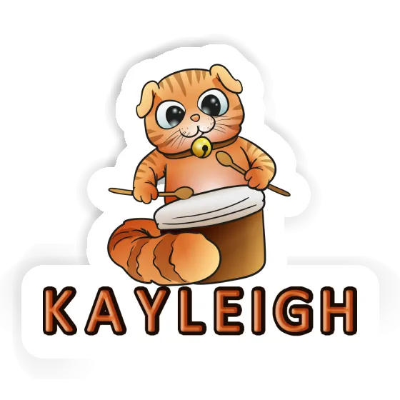 Kayleigh Sticker Drummer Laptop Image