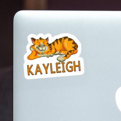 Kayleigh Aufkleber Katze Notebook Image