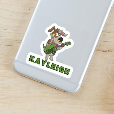 Kayleigh Sticker Guitarist Laptop Image