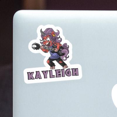 Rockendes Einhorn Sticker Kayleigh Image