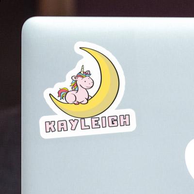 Kayleigh Autocollant Licorne Laptop Image