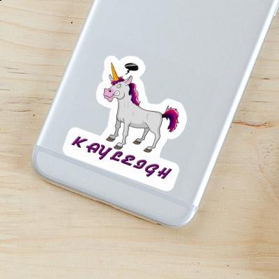 Einhorn Aufkleber Kayleigh Laptop Image