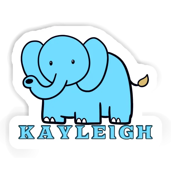 Sticker Elefant Kayleigh Notebook Image