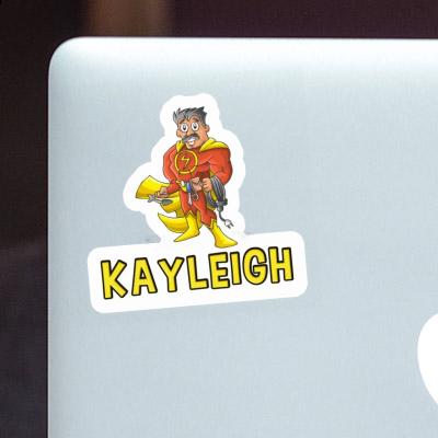 Elektriker Sticker Kayleigh Notebook Image