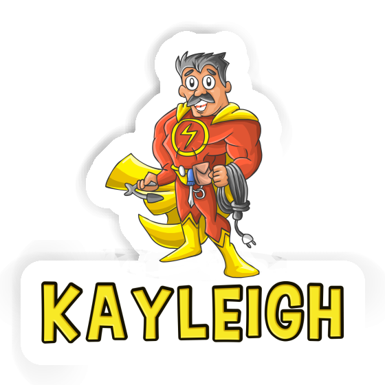 Elektriker Sticker Kayleigh Image