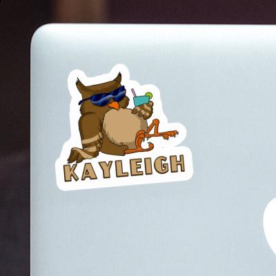 Sticker Eule Kayleigh Notebook Image