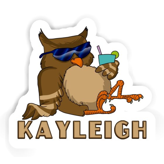 Sticker Eule Kayleigh Notebook Image