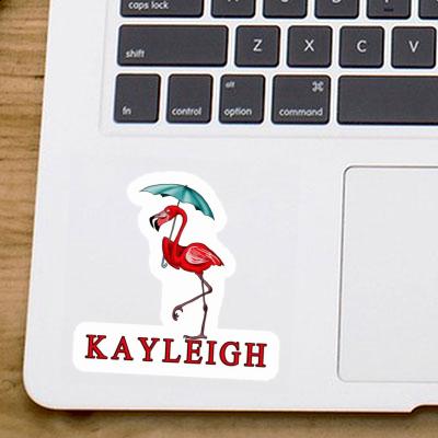 Sticker Flamingo Kayleigh Laptop Image