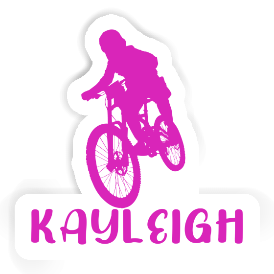 Freeride Biker Autocollant Kayleigh Laptop Image