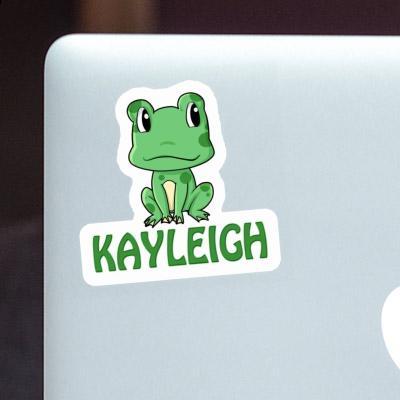 Aufkleber Frosch Kayleigh Notebook Image