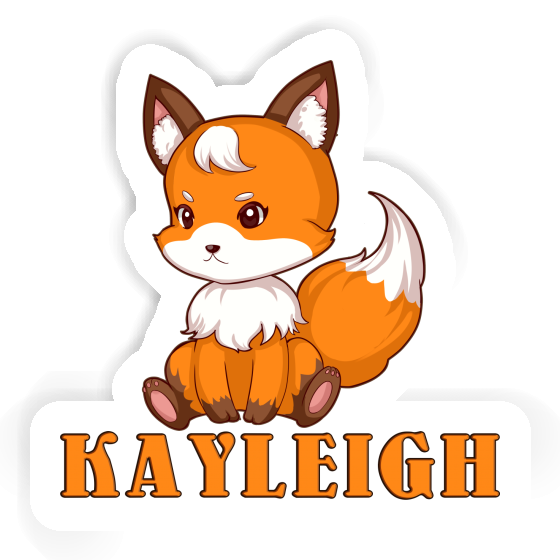 Aufkleber Fuchs Kayleigh Notebook Image