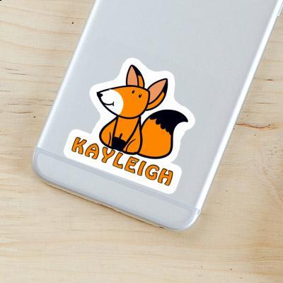 Kayleigh Sticker Fox Notebook Image