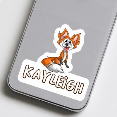 Kayleigh Aufkleber Fuchs Laptop Image