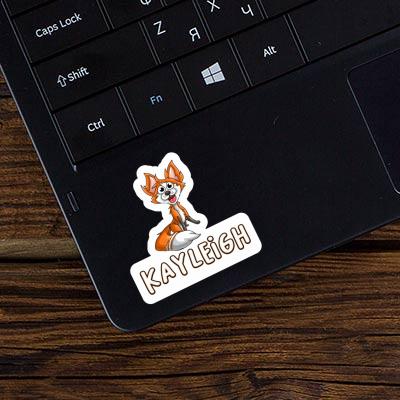 Sticker Fox Kayleigh Laptop Image