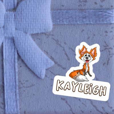 Kayleigh Aufkleber Fuchs Notebook Image