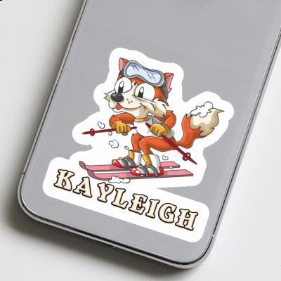 Kayleigh Aufkleber Skifahrer Gift package Image