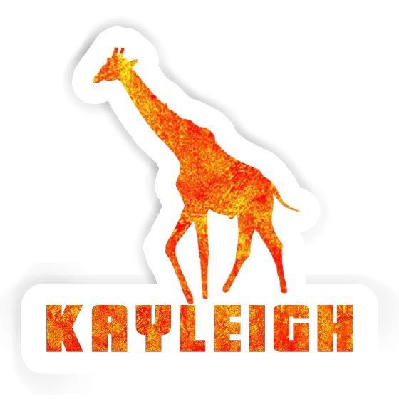 Giraffe Sticker Kayleigh Gift package Image