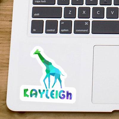 Kayleigh Aufkleber Giraffe Notebook Image