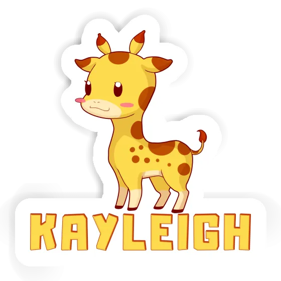 Sticker Kayleigh Giraffe Gift package Image