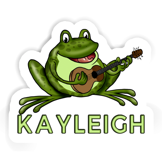 Guitar Frog Sticker Kayleigh Gift package Image