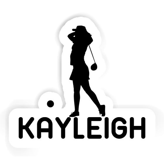 Golfer Sticker Kayleigh Gift package Image