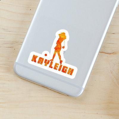 Sticker Golfer Kayleigh Image