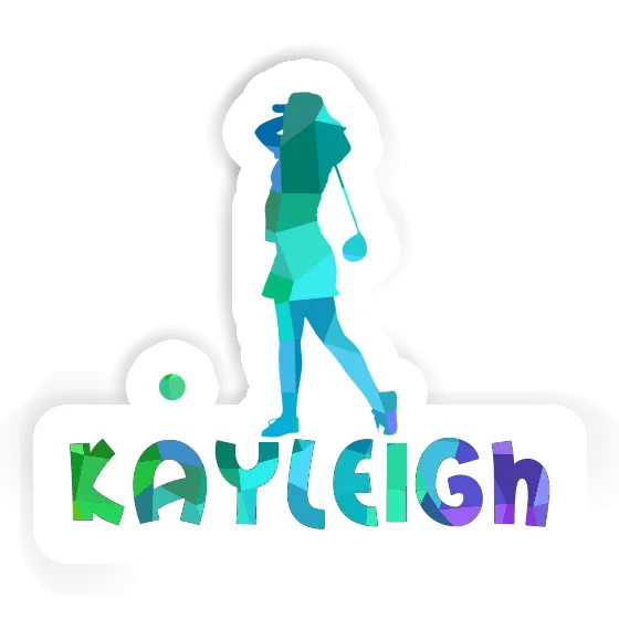 Sticker Golfer Kayleigh Image