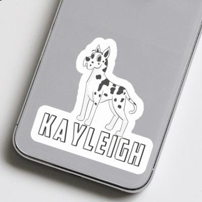 Sticker Great Dane Kayleigh Image