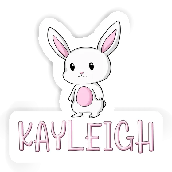 Rabbit Sticker Kayleigh Notebook Image