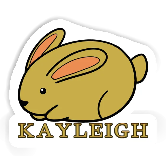 Autocollant Lapin Kayleigh Laptop Image