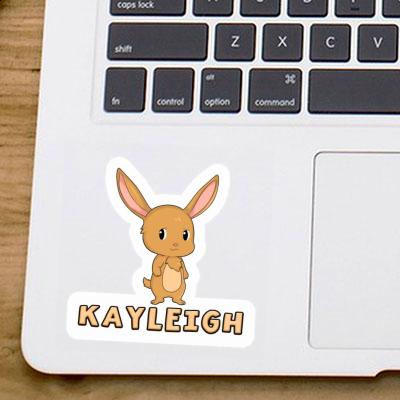 Kayleigh Autocollant Lapin Laptop Image