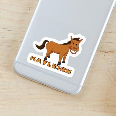 Kayleigh Sticker Grinning Horse Notebook Image