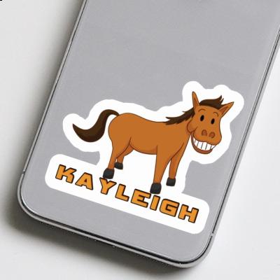 Kayleigh Sticker Grinning Horse Notebook Image