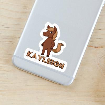 Autocollant Cheval Kayleigh Laptop Image