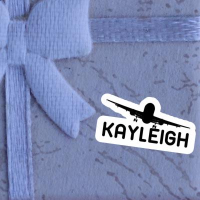 Sticker Airplane Kayleigh Image