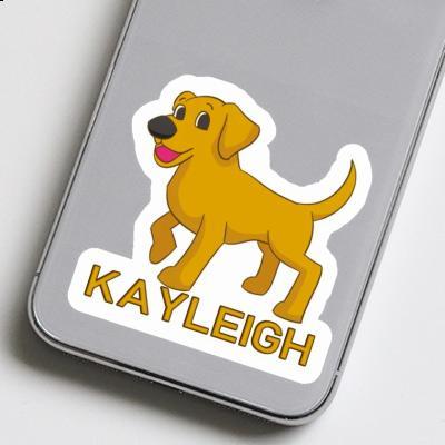 Sticker Kayleigh Labrador Laptop Image