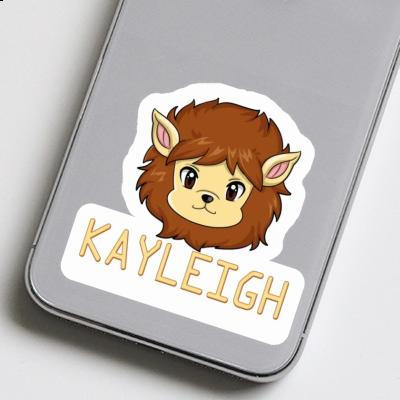 Autocollant Tête de lion Kayleigh Image