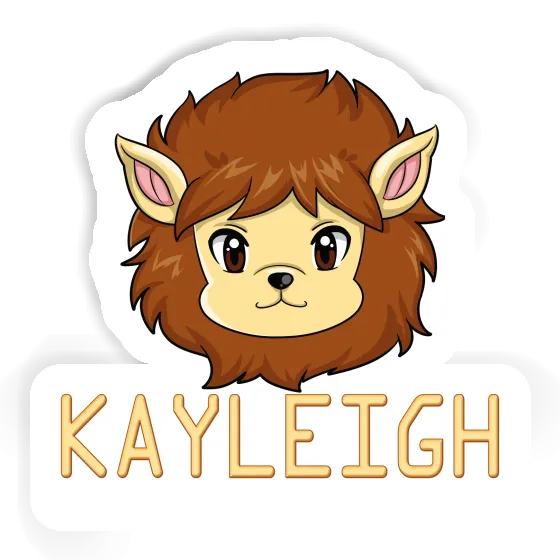 Kayleigh Sticker Lion Image