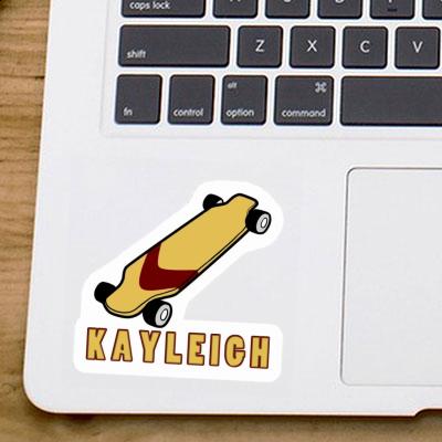 Sticker Longboard  Kayleigh Notebook Image