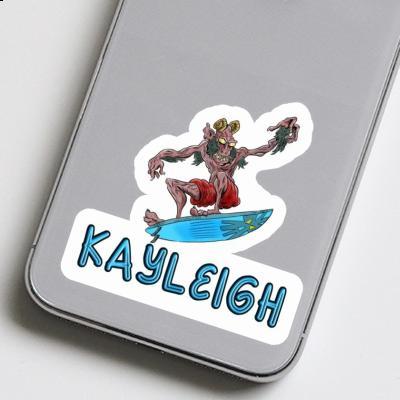 Kayleigh Sticker Wellenreiter Laptop Image