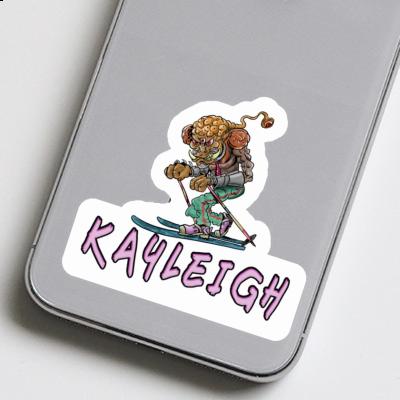 Telemark Skier Sticker Kayleigh Gift package Image