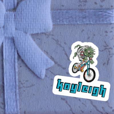 Sticker Kayleigh Biker Laptop Image