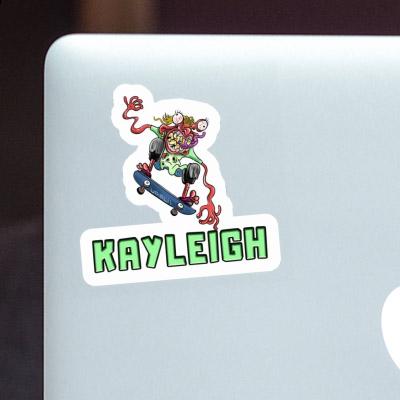 Kayleigh Sticker Skater Notebook Image